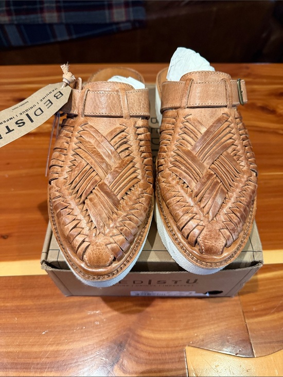 BED|STU Shoes - BED|STU NWT Wonen’s Linette Platform Slip-On Sandal